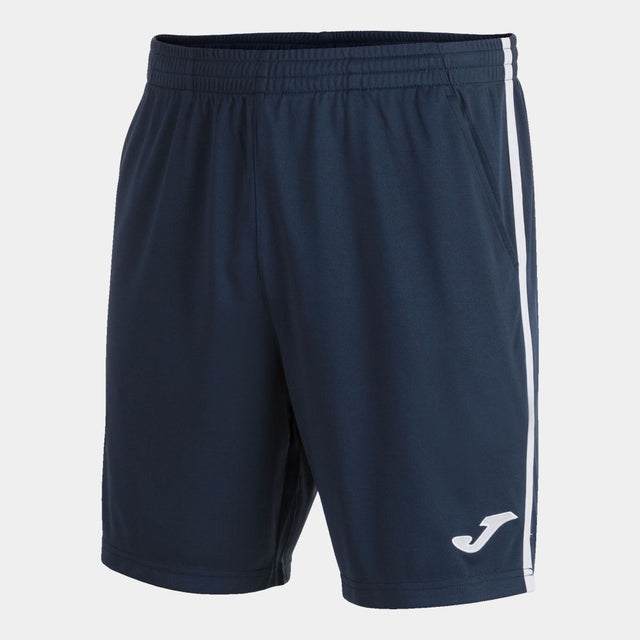 Vue latérale Short Joma Open III Bleu Marine