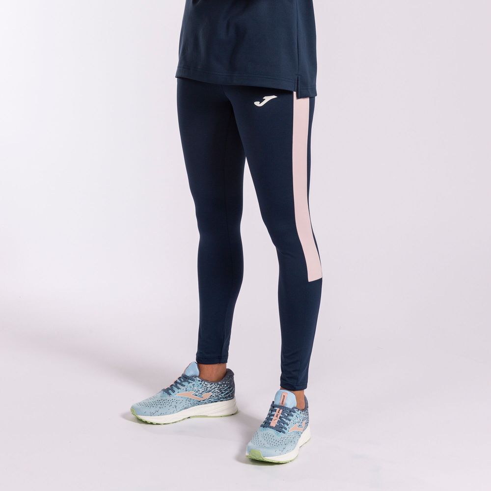 Legging Joma Eco Championship Bleu Marine Rose