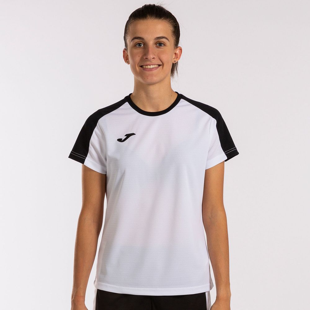 Maillot Joma Eco Championship Blanc Noir