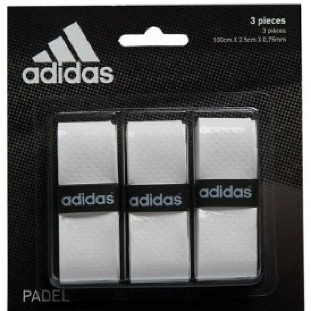 Set 3 Overgrip Adidas Blanc