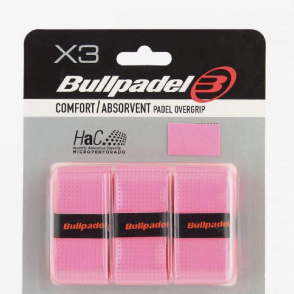 Surgrips Bullpadel Confort Rose x3