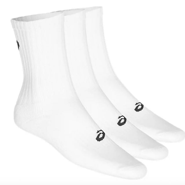 Chaussettes Asics Crew Blanc vue avant