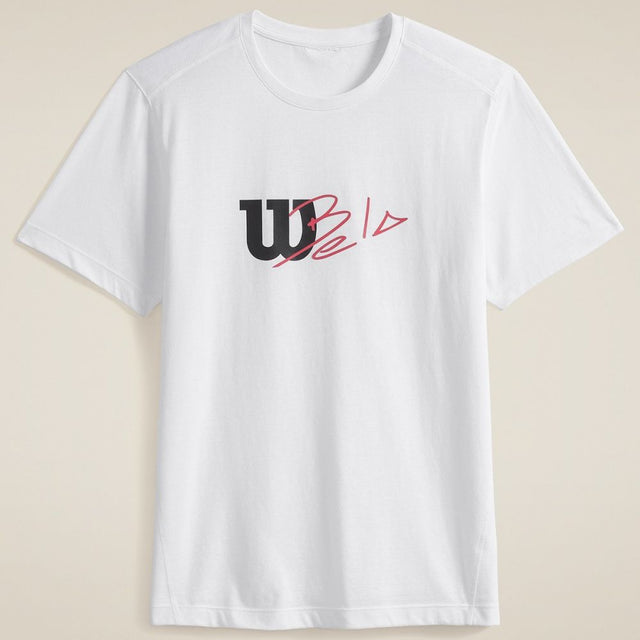 M Wilson Graphic Tee White M vue avant
