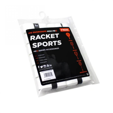 Pack de 12 surgrips NOX pour raquettes de padel