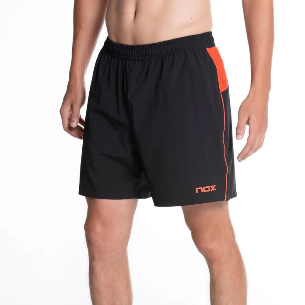 Vue latérale du Short Nox Team Noir